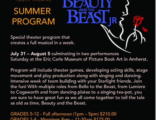 Registration Full – Summer 2023: Beauty & The Beast Jr.